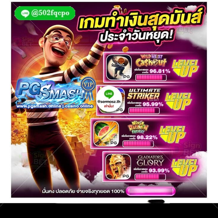 สล็อตเว็บตรง เกมลิขสิทธิ์แท้ 100% ไม่ผ่านเอเย่นต์ บนเว็บพนันออนไลน์ อันดับ 1